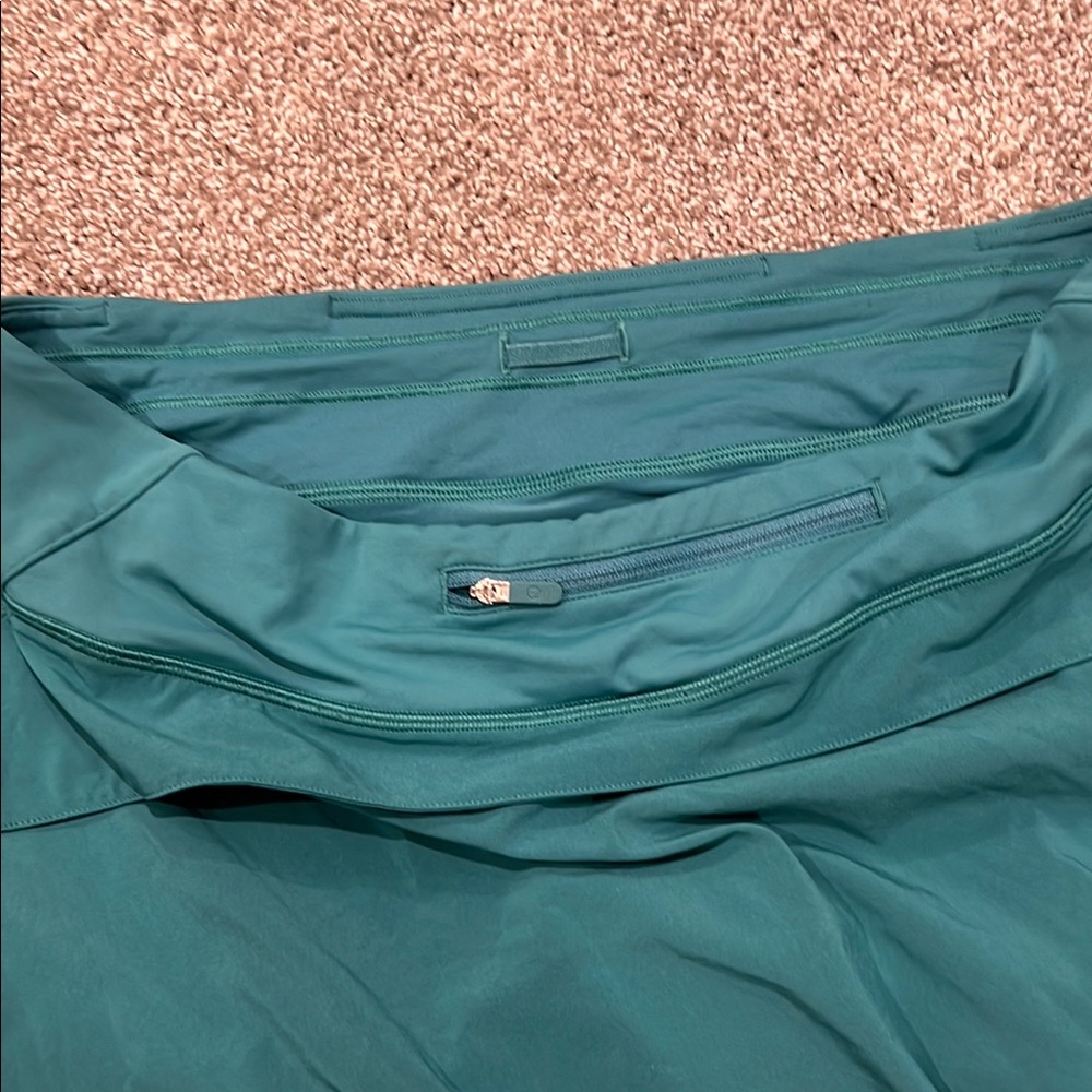 Lululemon play off the pleats skort Teal - Picture 3 of 7